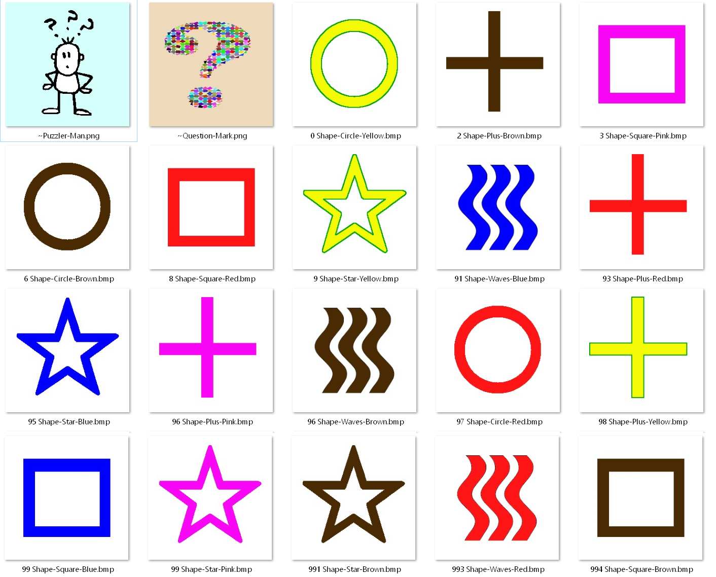 Shapes images
